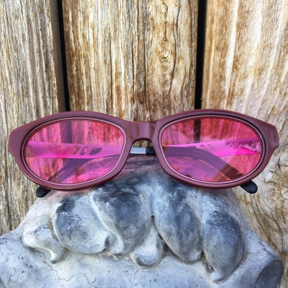 Jean Paul Gaultier Vintage 90’s Y2K Mirror Sunglasses Pink - Picture 12 of 12
